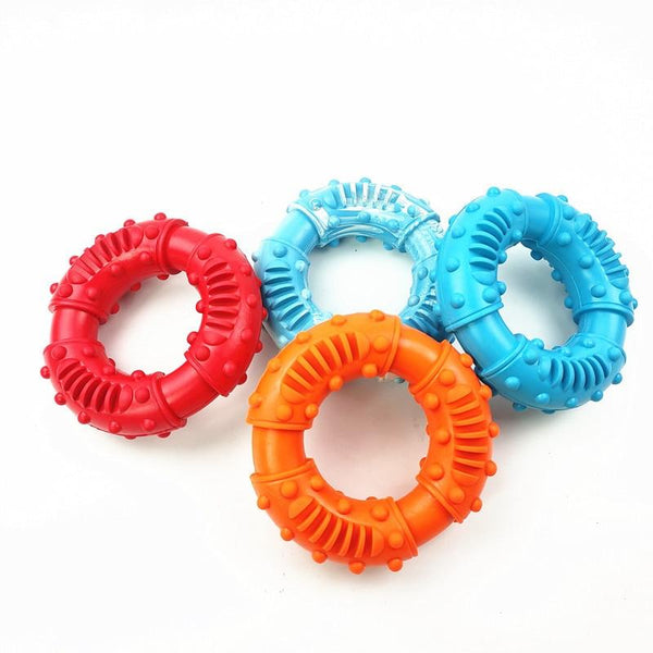 Teeth Care Chewing Toys for Dogs - Orange, Blue, Red