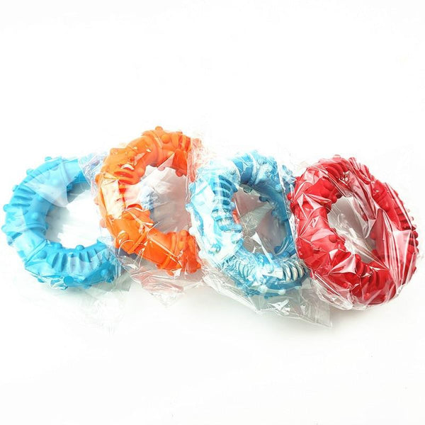 Teeth Care Chewing Toys for Dogs - Orange, Blue, Red