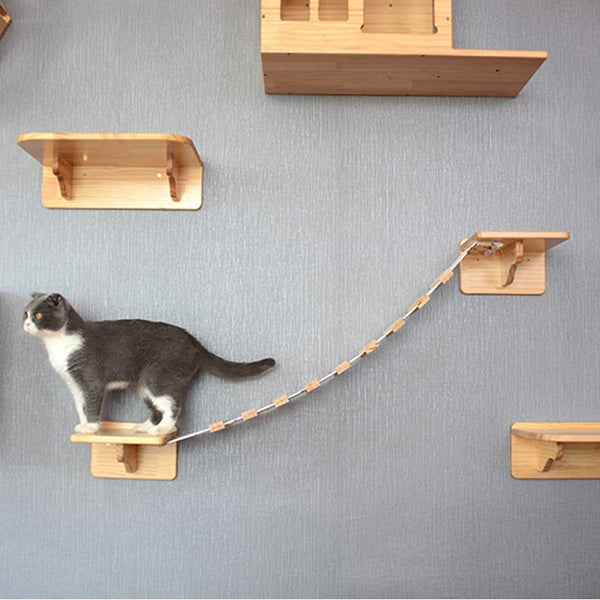 Wall Mounted Bridge Platform, Furniture for Cats
