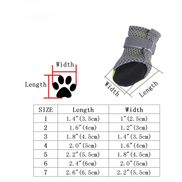 Waterproof Anti Slip Pet Boots for Dogs, Cats