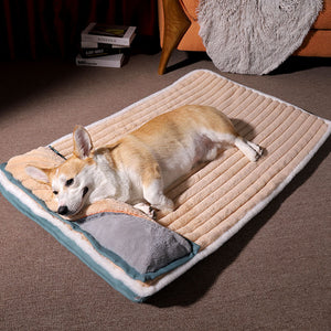 Winter Padded Cushion Mattress Beds For Small to Big Dogs